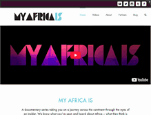 Tablet Screenshot of myafricais.com